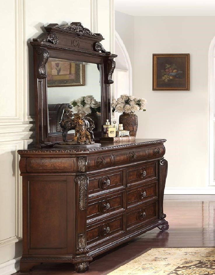 Home Insights Vintage Dresser with Mirror Royal Furniture Dresser